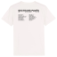 T-SHIRT SECTEURS PAVES ROUBAIX UNISEX OFFWHITE COIS CC