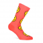 SOCKS SMILEY CORAL PACIFIC AND COLOR